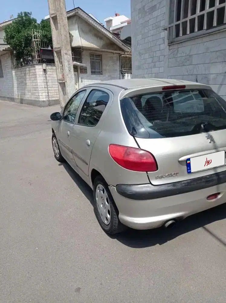 پژو 206|خودرو سواری و وانت|رشت, جانبازان|دیوار