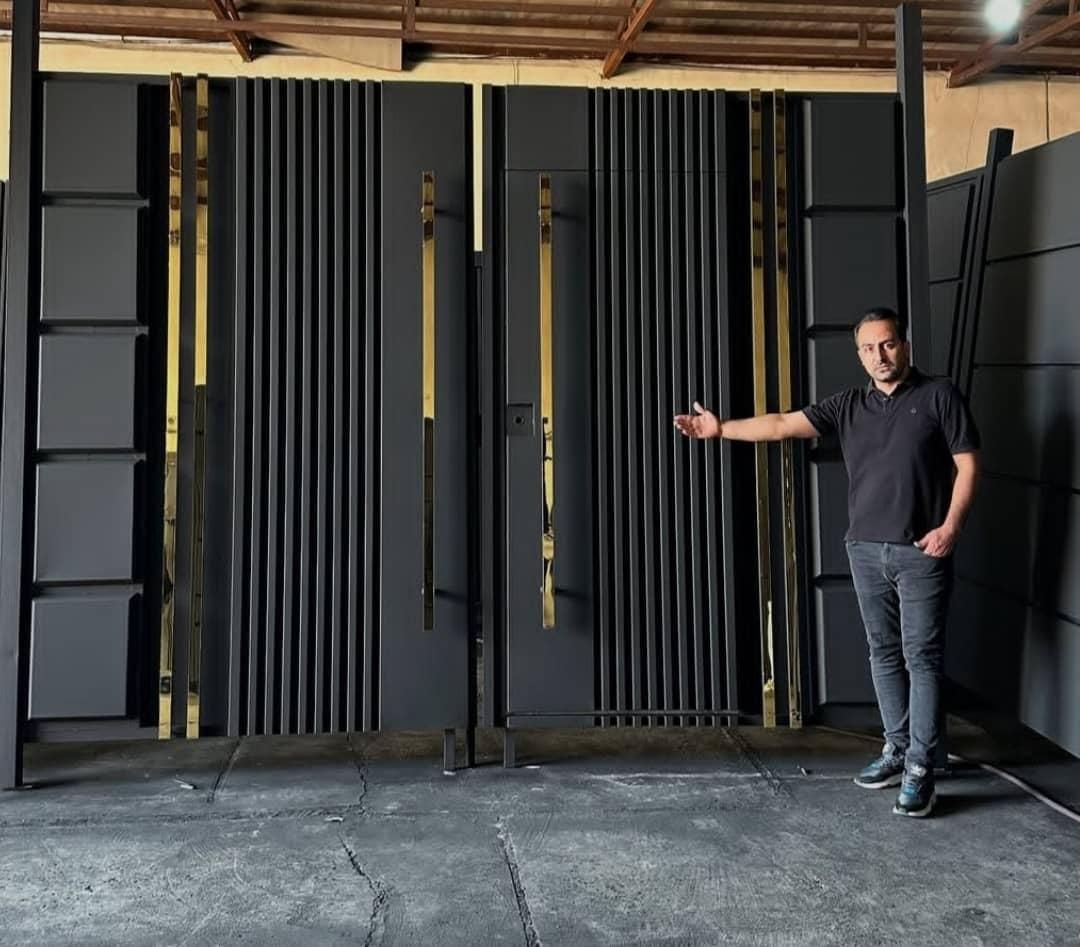 درب آهنی  حیاطی و باغی وپالت سازی|مصالح و تجهیزات ساختمان|پاکدشت, پاکدشت (مامازند)|دیوار