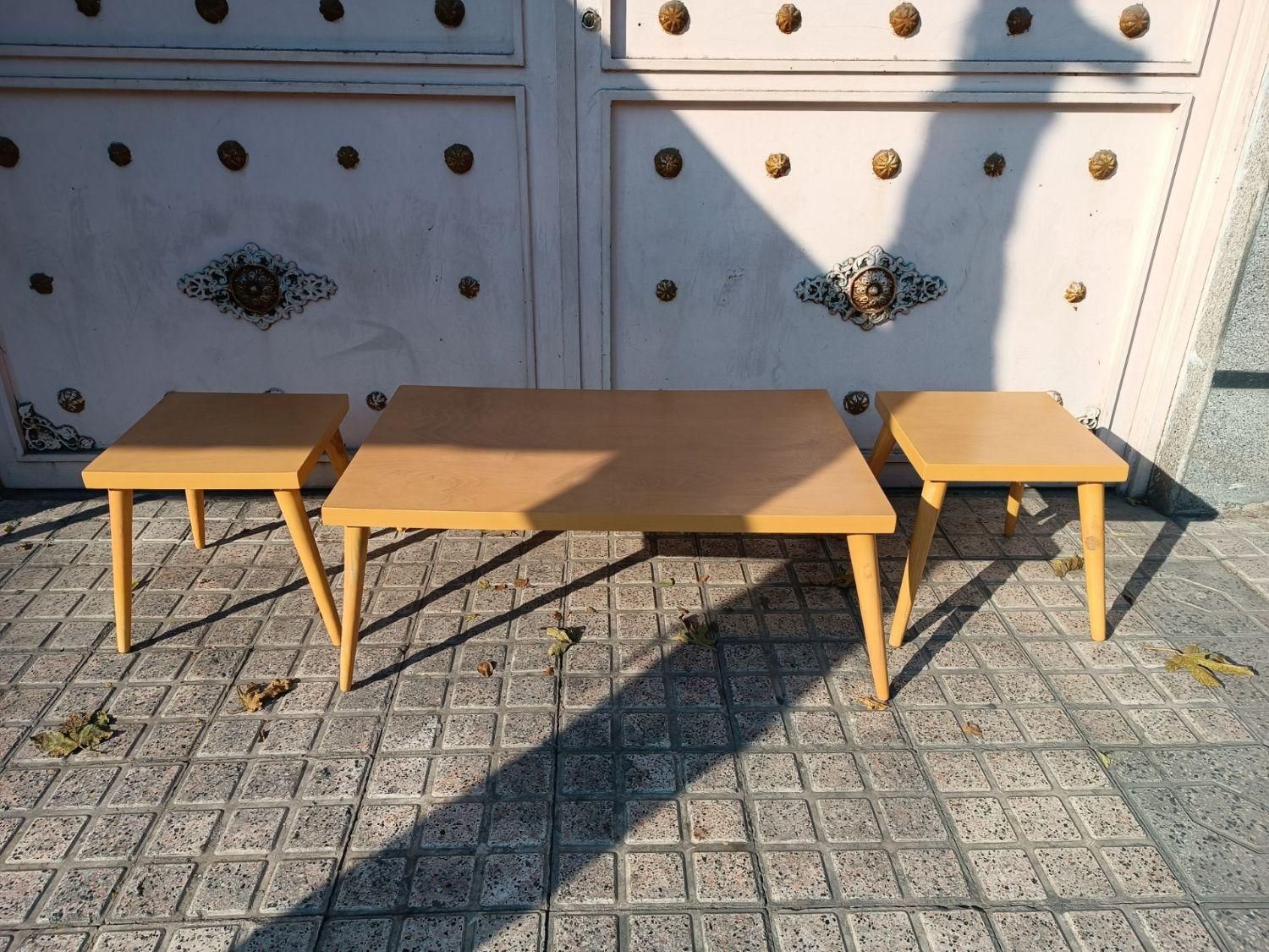 جلومبلی تمام چوب.جلو مبلی عسلی|مبلمان خانگی و میز عسلی|خرمآباد, |دیوار