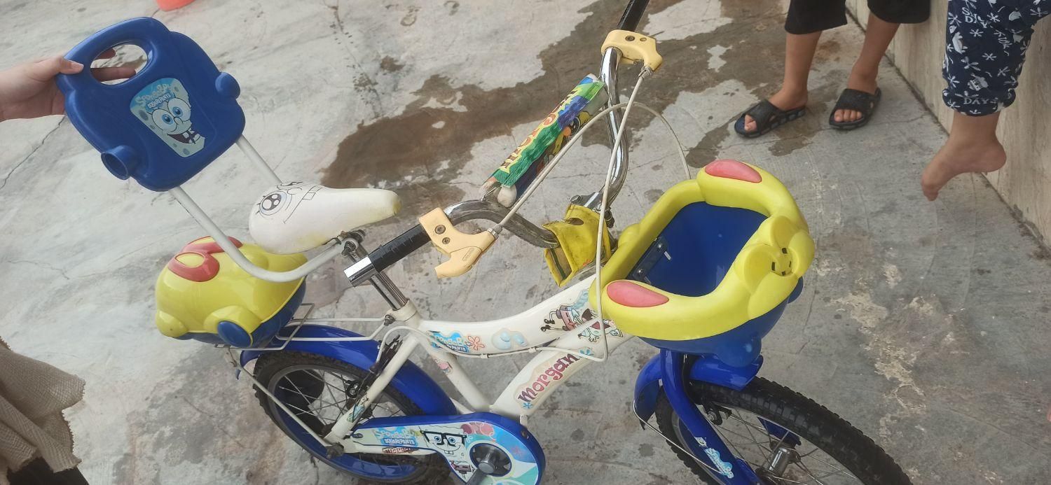 دوچرخه سایز۱۶|دوچرخه، اسکیت، اسکوتر|گنبد کاووس, |دیوار