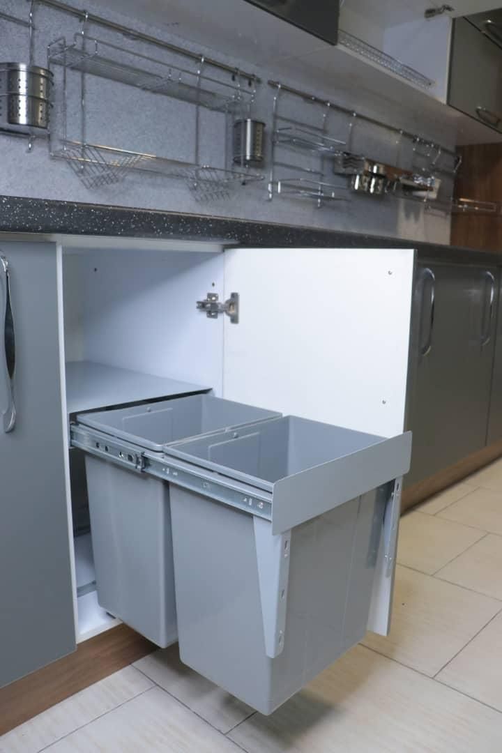 سطل زباله توکار، سطل ریلی کابینت، سبد سوپری|لوازم نظافت|تهران, شهرک آزادی|دیوار