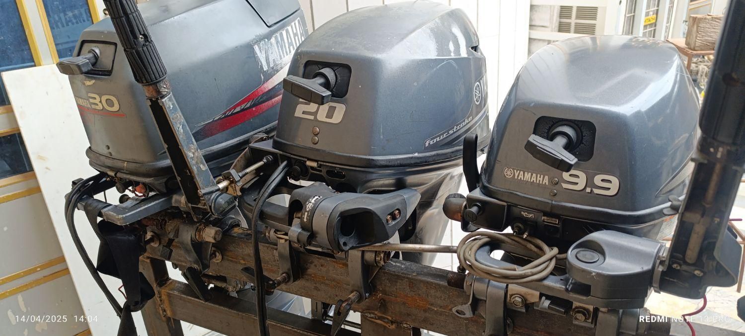 موتور قایق یاماها|قایق و سایر وسایل نقلیه|بندر گناوه, |دیوار