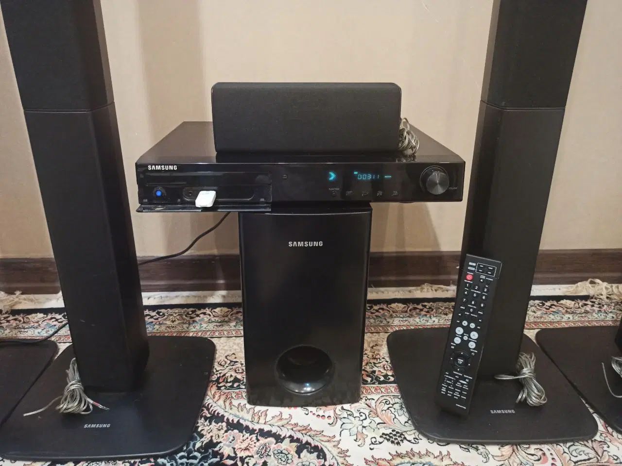 سینماخانگی ۷تکه سامسونگ کره بلوتوثدار 800W درحدآک|سیستم صوتی خانگی|کرج, گوهردشت|دیوار