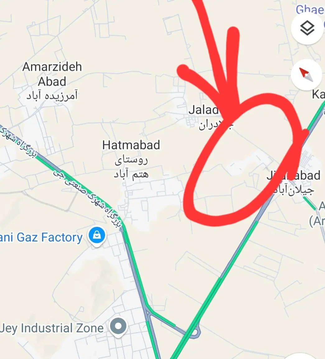 زمین شهرک صنعتی بافندگان نوین سپاهان جیلان آباد|فروش زمین و ملک کلنگی|اصفهان, قهاب جنوبی|دیوار