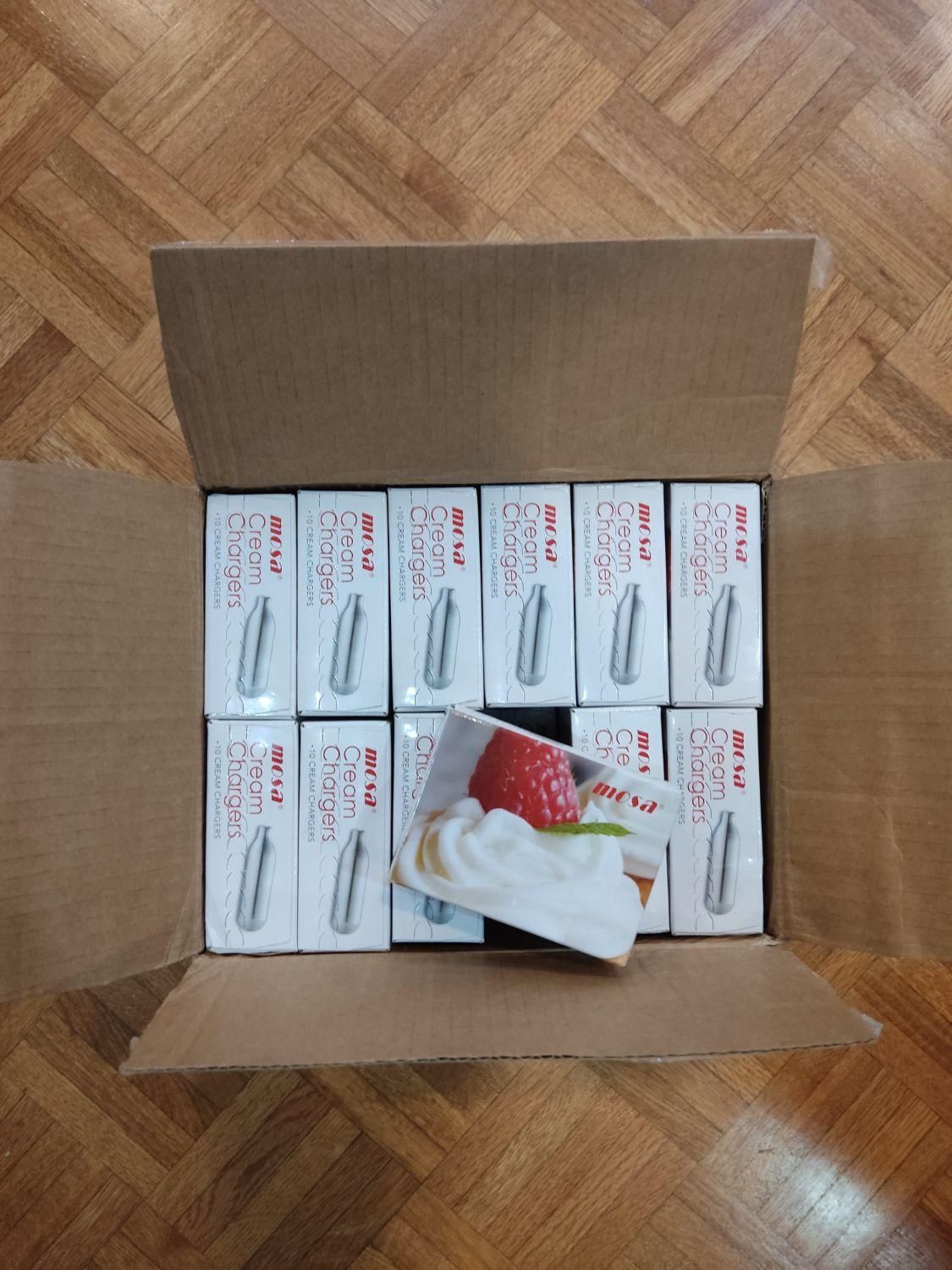 فروش عمده کپسول خامه و سودا مسا Mosa|کافیشاپ و رستوران|تهران, هروی|دیوار