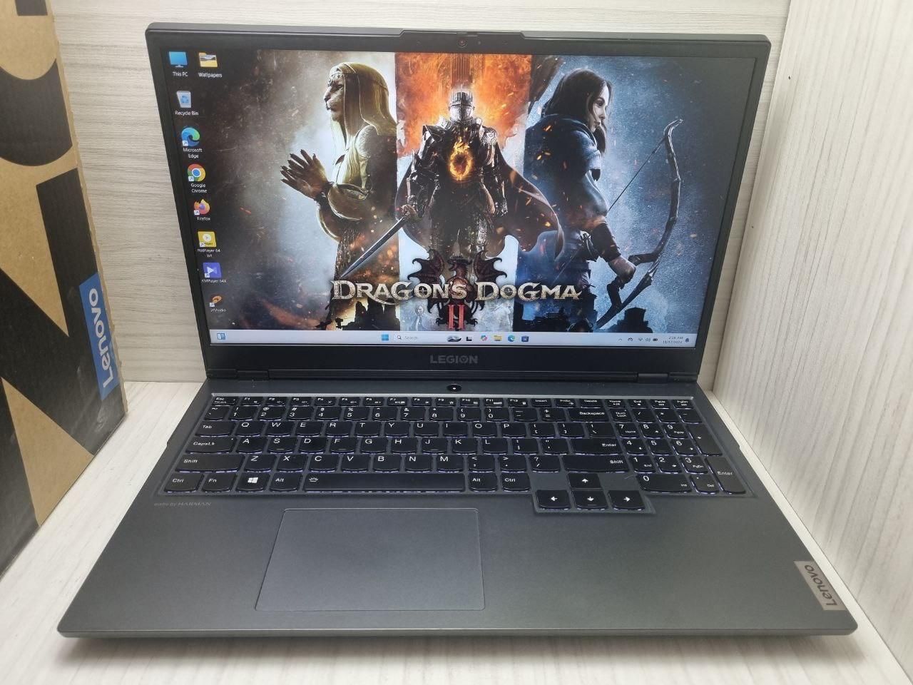 گرافیکی گیمینگ Lenovo Legion5 i7H گرافیک GTX1650ti|رایانه همراه|تهران, باغ فیض|دیوار