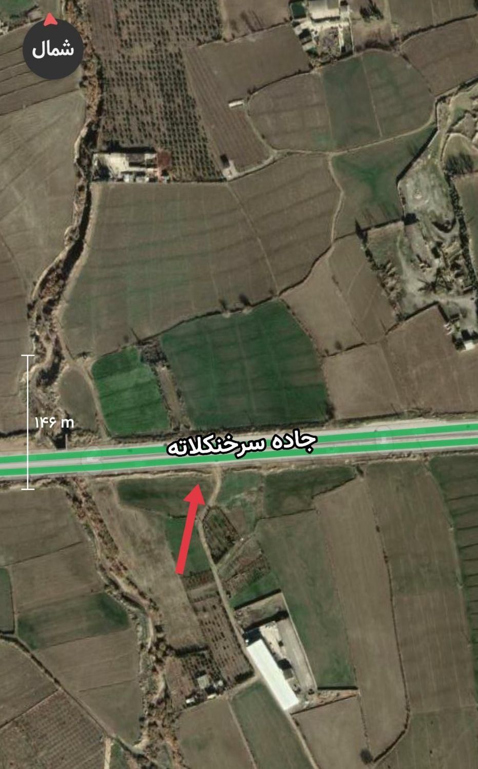 زمین بر خط کمربندی(جدید)سرخنکلاته|فروش زمین و ملک کلنگی|گرگان, |دیوار