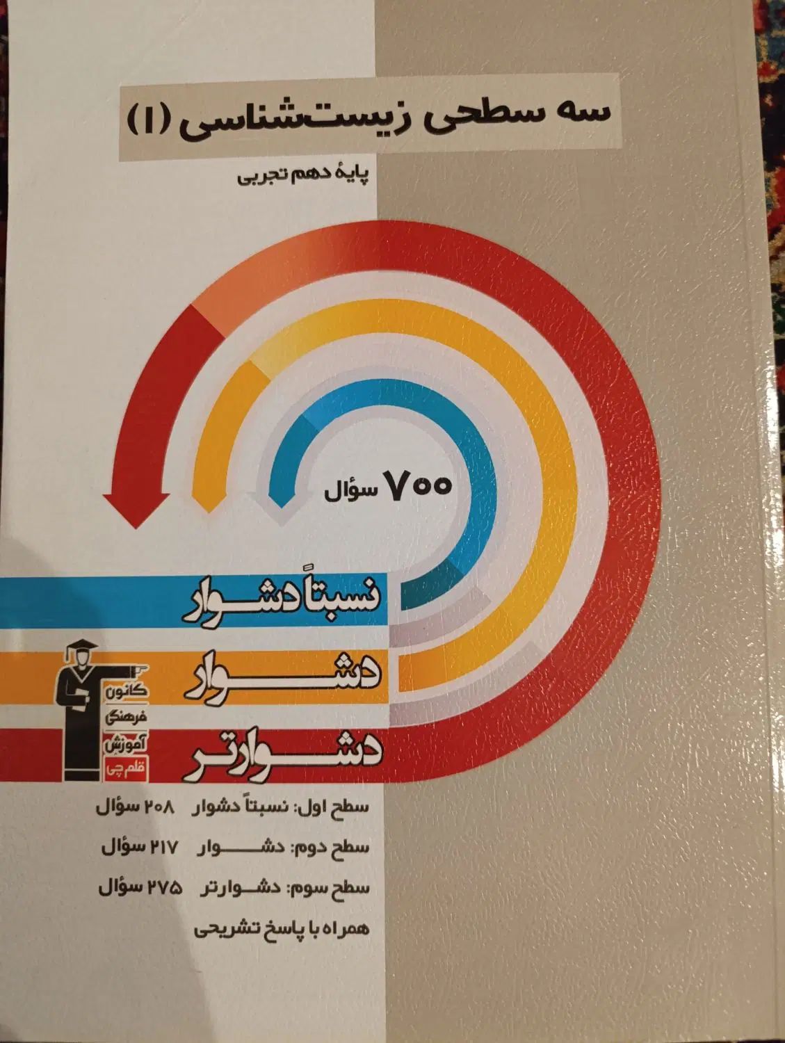سه سطحی زیست دهم|لوازم التحریر|تهران, باغ فردوس|دیوار