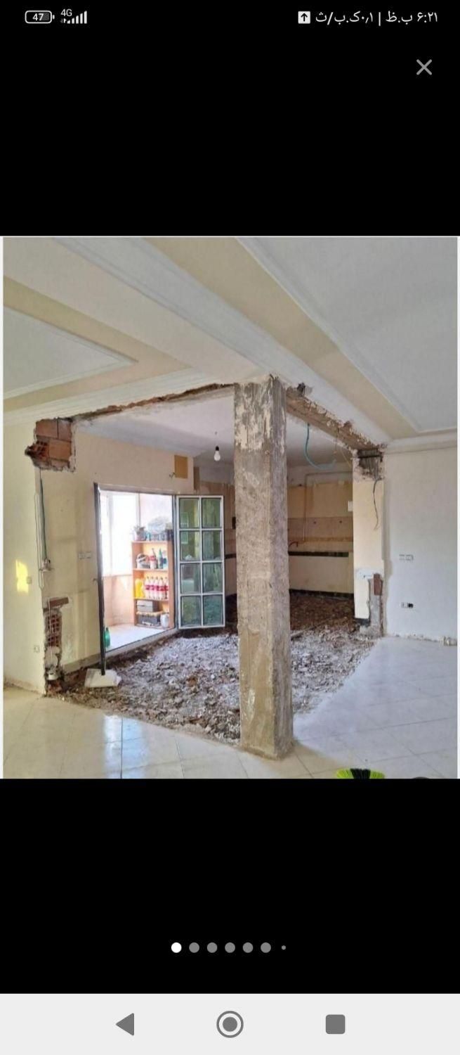 تخریب  با ابزار  استا بنا سفت کار|خدمات پیشه و مهارت|بندرعباس, |دیوار