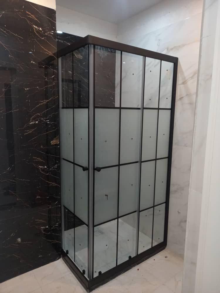 جداکننده‌وکابین شیشه‌ای حمام با یراق آلات ترک h52|لوازم حمام|تهران, جی|دیوار