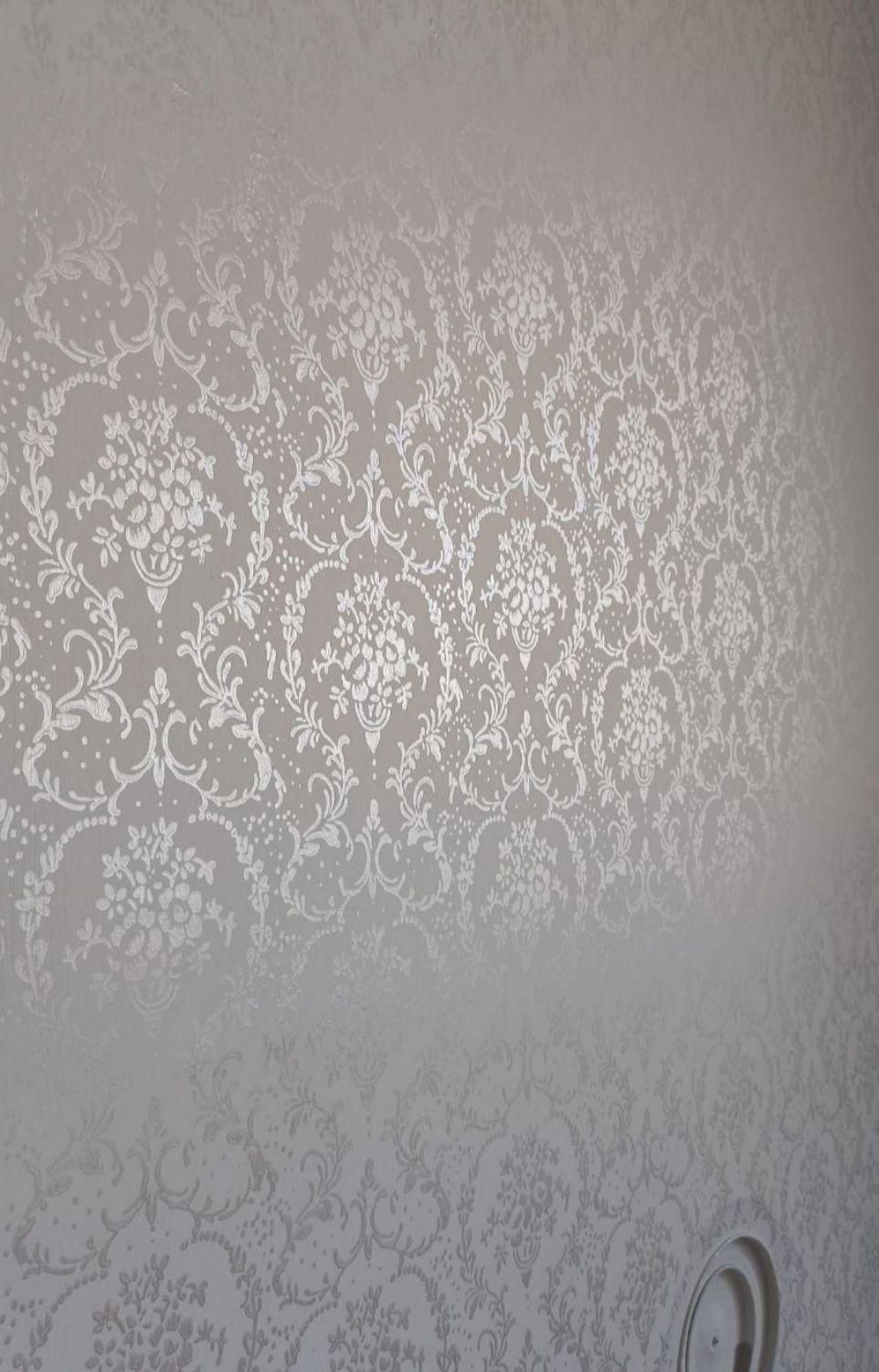 نقاشی ساختمان و طرح کاغذدیواری|خدمات پیشه و مهارت|اهر, |دیوار