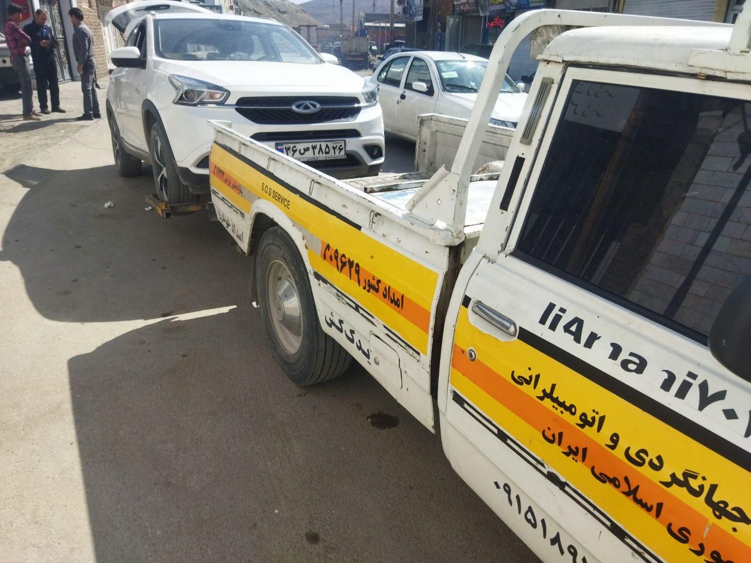 یدک کش جرثقیل امداد خودرو|خدمات حمل و نقل|شیروان (خراسان), |دیوار