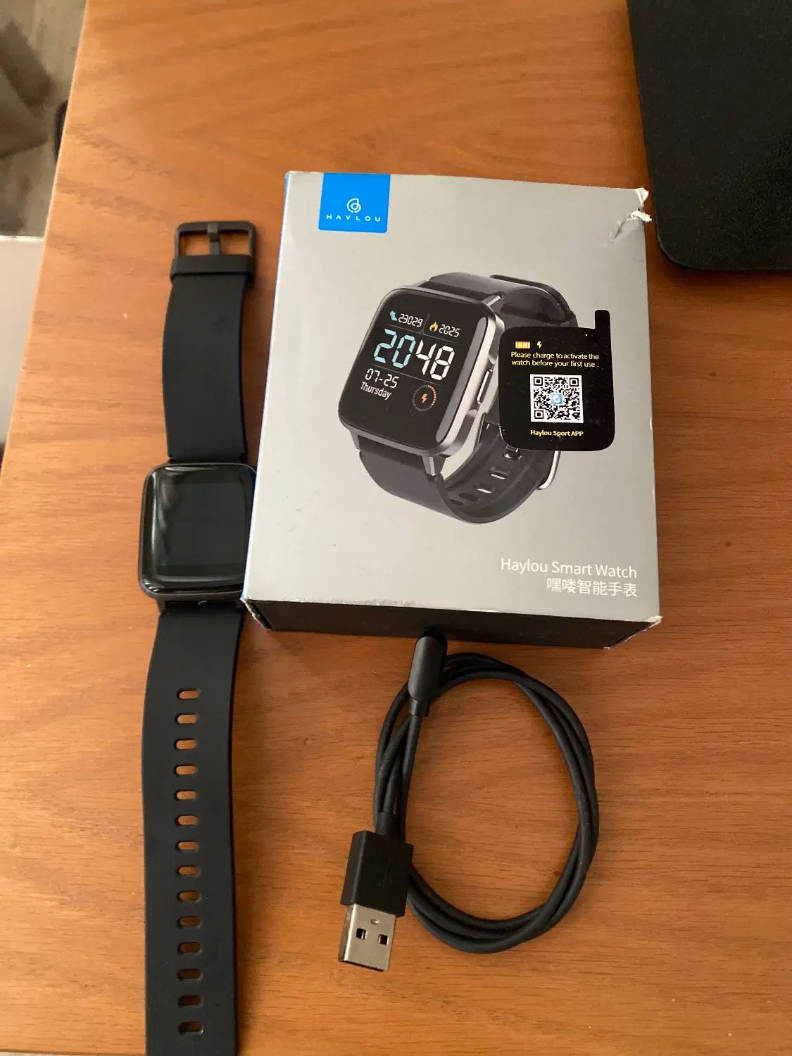 ساعت هوشمند مدل haylou smart watch|لوازم جانبی موبایل و تبلت|کرج, کوی امامیه|دیوار
