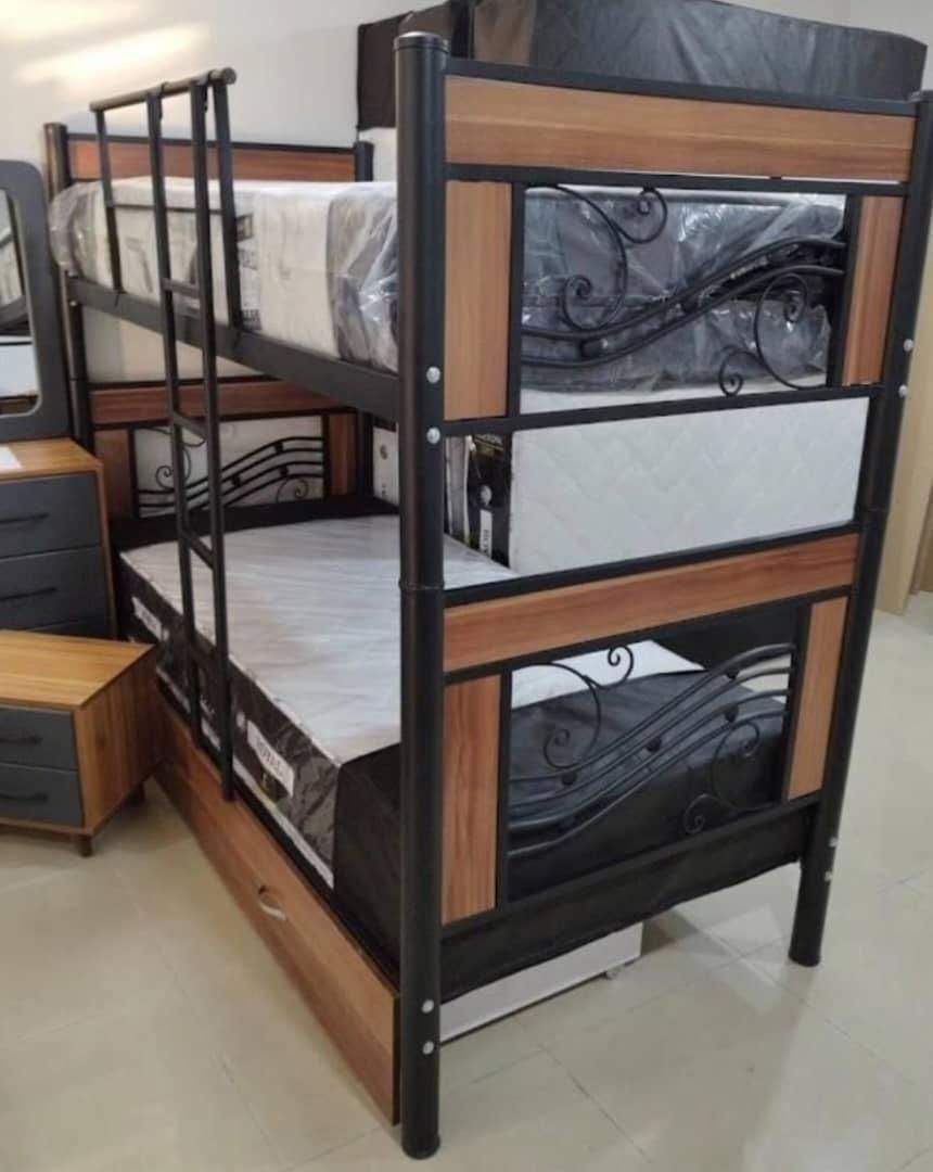 تخت دوطبقه * ‌mdf*|تخت و سرویس خواب|تهران, نعمت‌آباد|دیوار