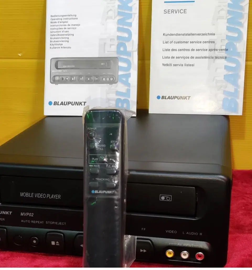 ویدیو vhs برند بلاپونکت قدیمی آلمانی آکبند|پخش‌کننده DVD و ویدیو|قم, کلهری|دیوار