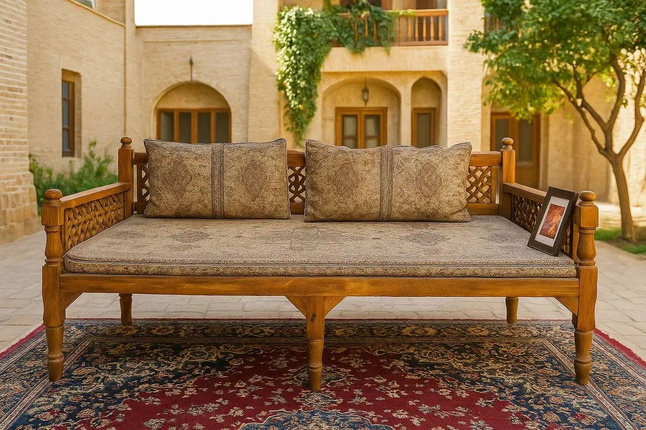 تخت و مبل چوبی|مبلمان خانگی و میز عسلی|رشت, فرزانه|دیوار