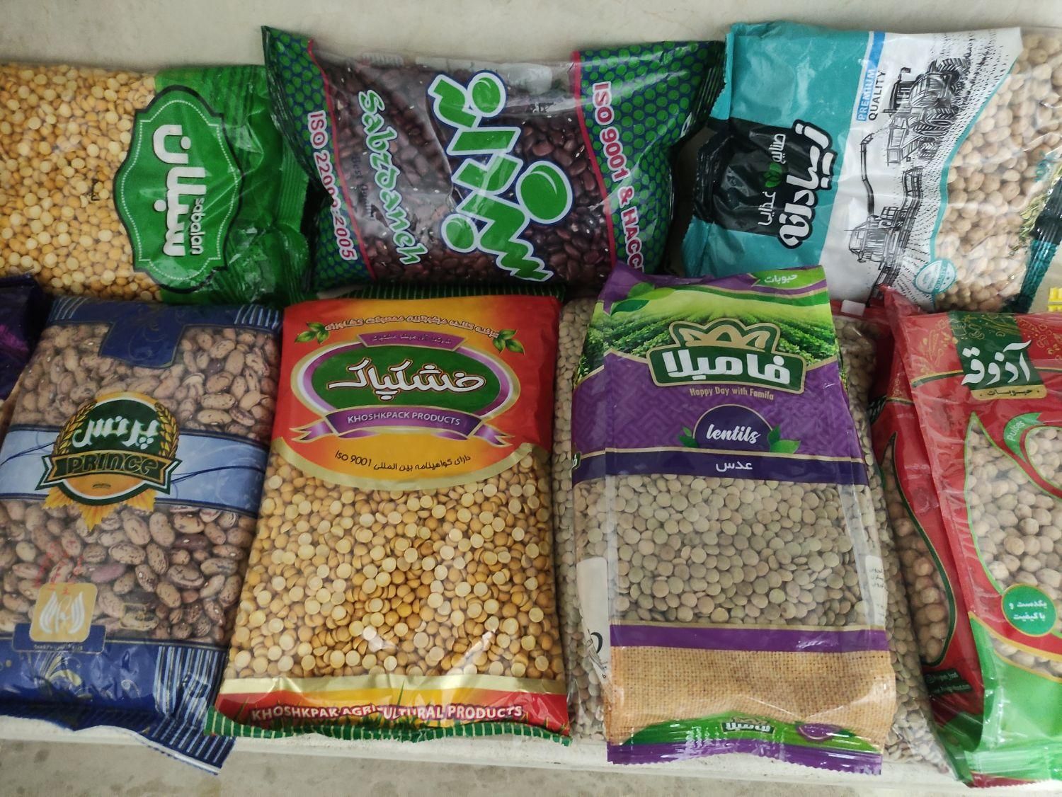 انواع حبوبات برنج ماکارانی قندشکر چای روغن رب|خوردنی و آشامیدنی|اسلام‌شهر, |دیوار