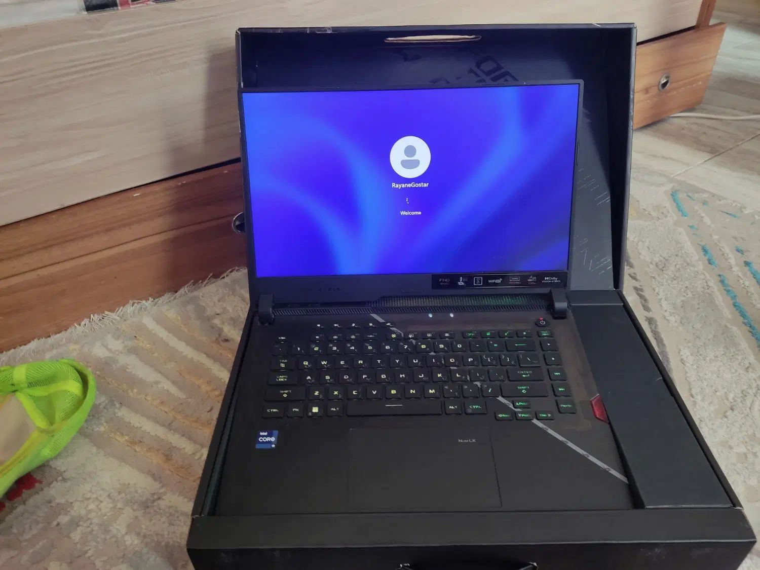 لپتاپ ROG G533zw 3070 ti. i9|رایانه همراه|کرج, گلشهر|دیوار