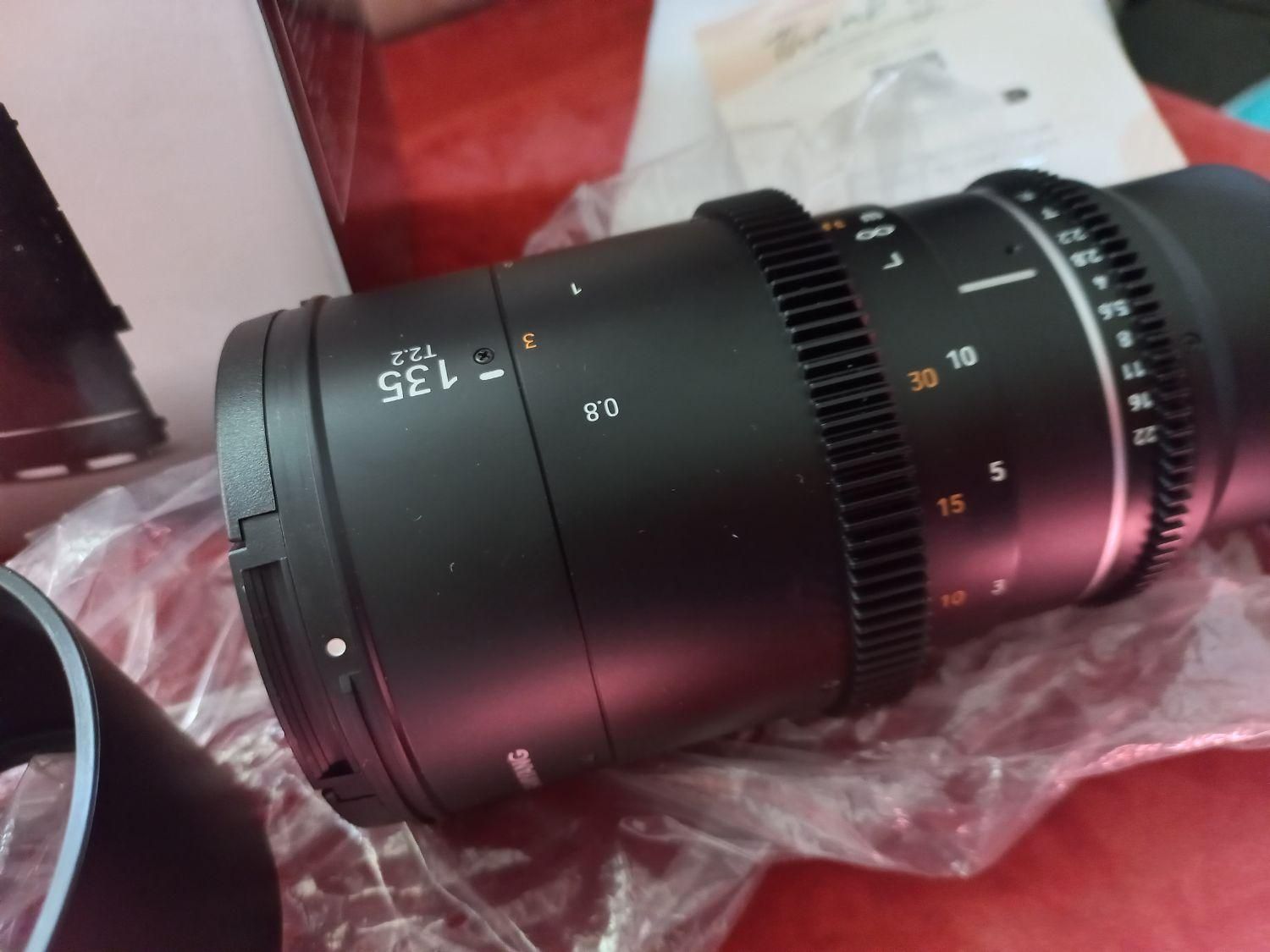 لنز پرتره سونی SAMYANG 135MM T2.2 VDSLR MK2 sony|دوربین عکاسی و فیلم‌برداری|تهران, سعادت‌آباد|دیوار