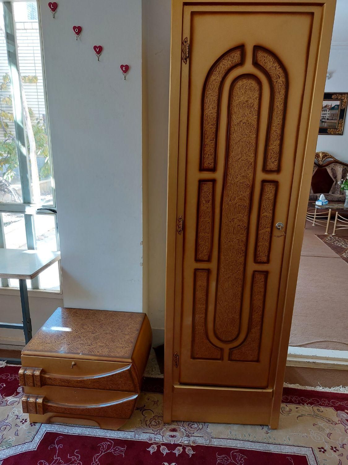 سرویس چوب|تخت و سرویس خواب|دهاقان, |دیوار