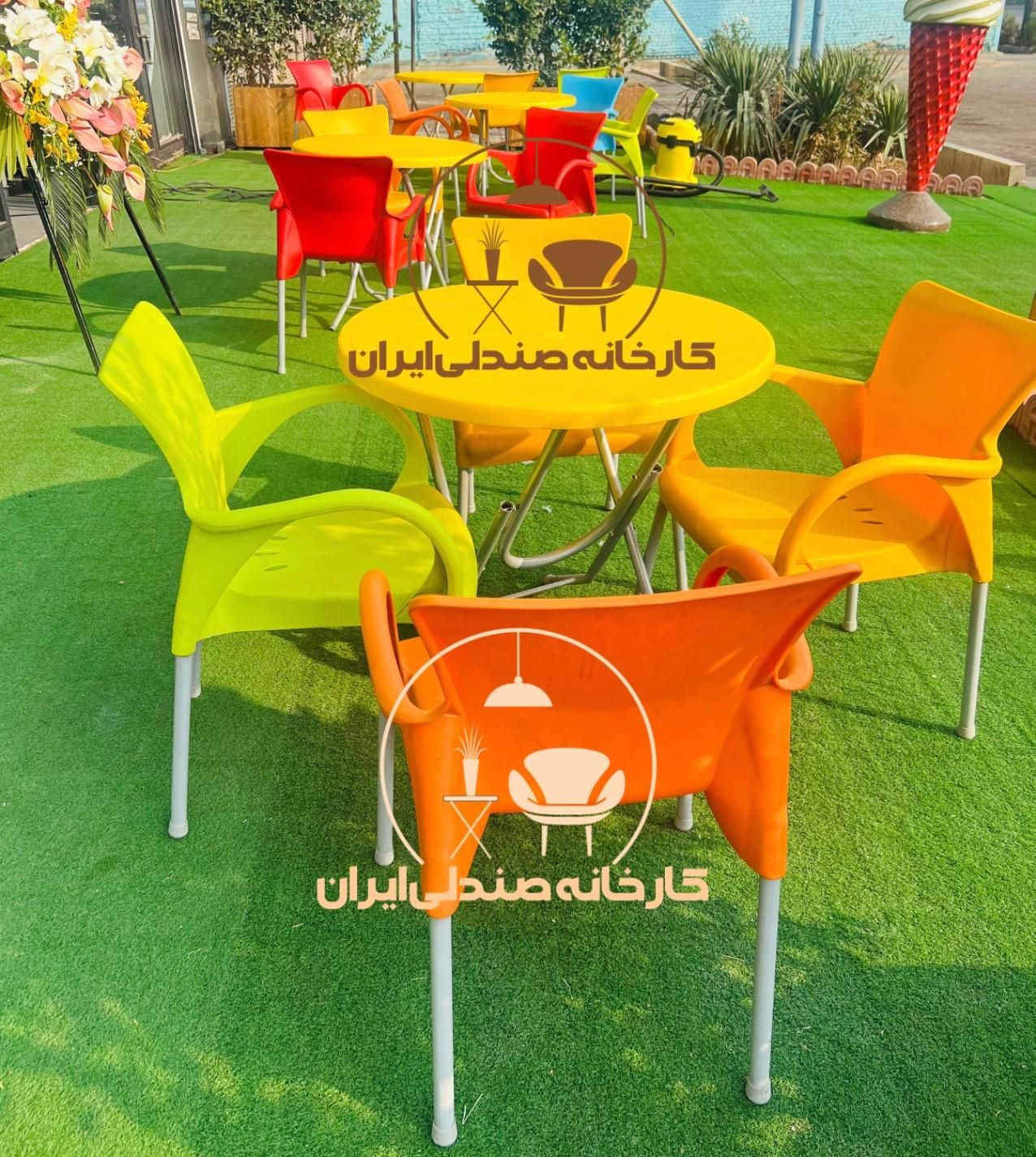 صندلی پلاستیکی میزغذاخوری الینا(صندلی ایران|میز و صندلی غذاخوری|تهران, میدان ولیعصر|دیوار