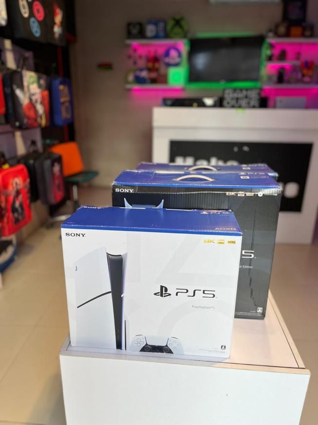 کنسول پلی استیشن ۵ اسلیم آکبند با گارانتی Ps5 slim|کنسول، بازی ویدئویی و آنلاین|رشت, گلباغ نماز|دیوار