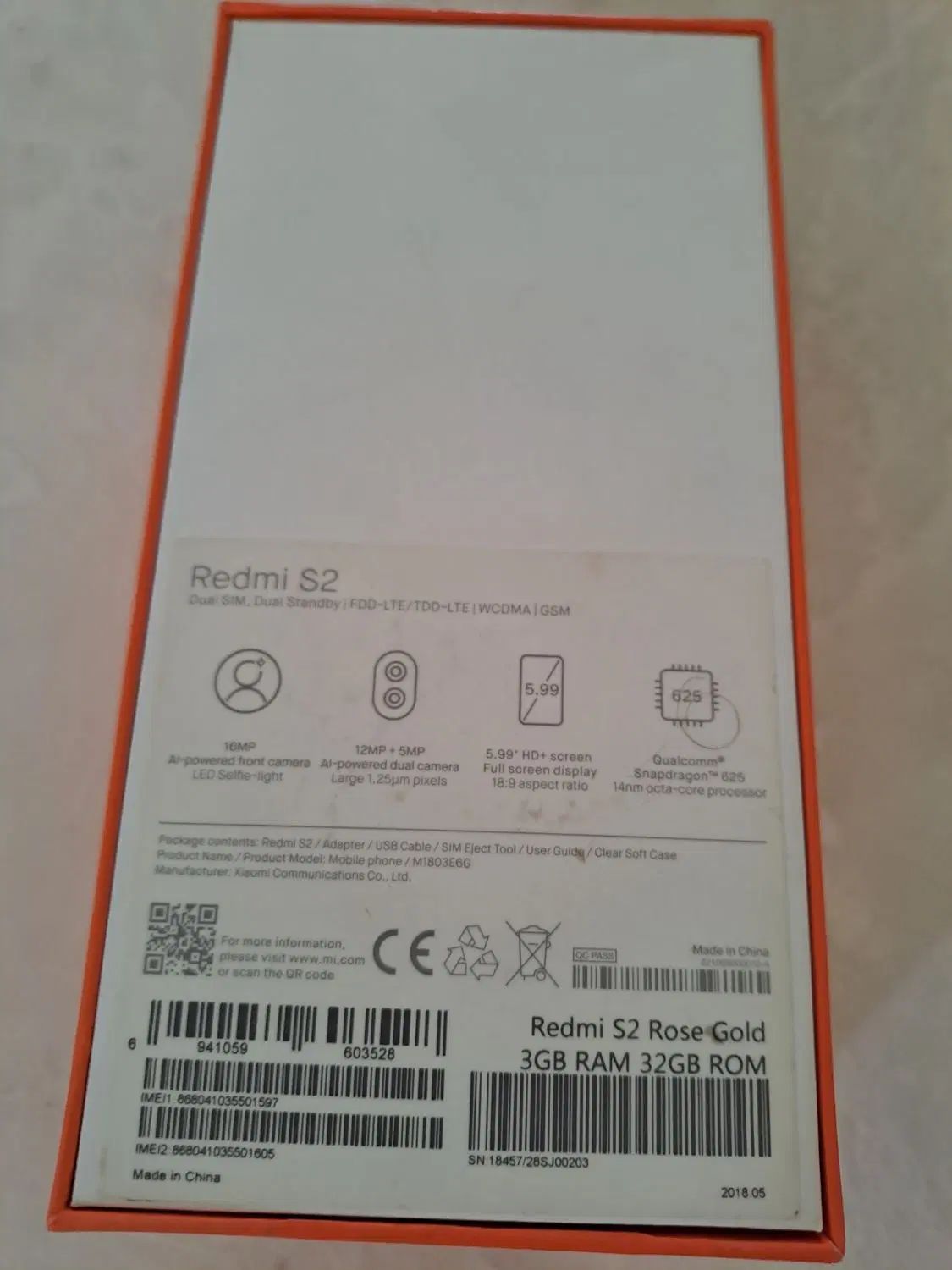 شیائومی Redmi S2 (Redmi Y2) با حافظهٔ ۳۲ گیگابایت|موبایل|اندیشه, اندیشه فاز ۳|دیوار