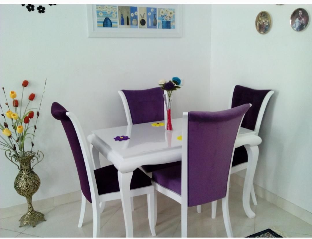 میز غذاخوری 4نفره|میز و صندلی غذاخوری|شازند, |دیوار