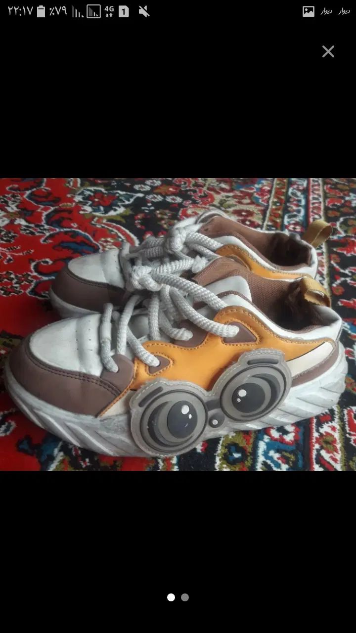 کتونی خارجی جنس عالی سایز ۳۴تا ۳۵|کفش و لباس بچه|رشت, توشیبا|دیوار