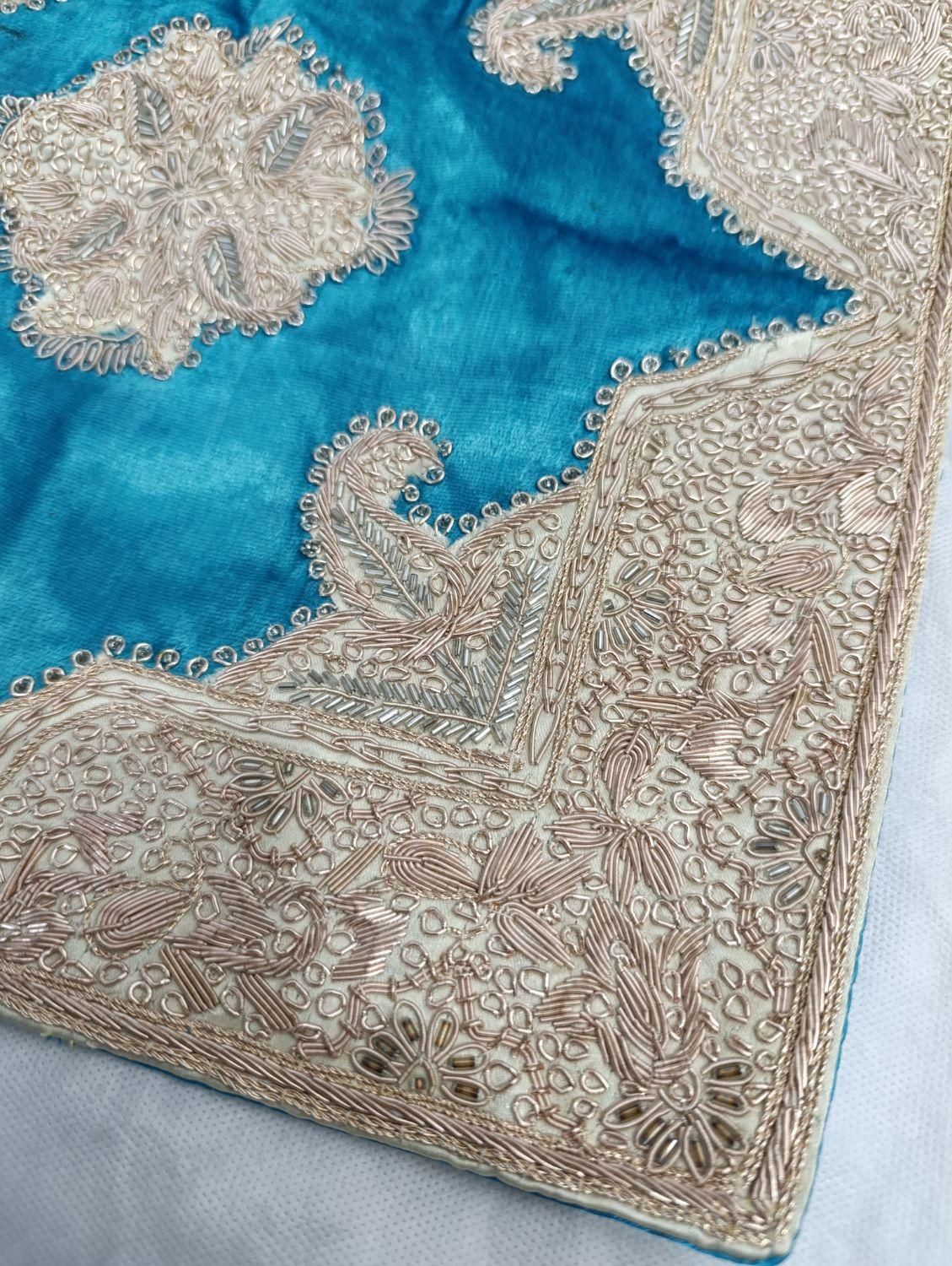 رومیزی سرمه دستساز|پرده، رانر، رومیزی|شیراز, قدوسی غربی|دیوار