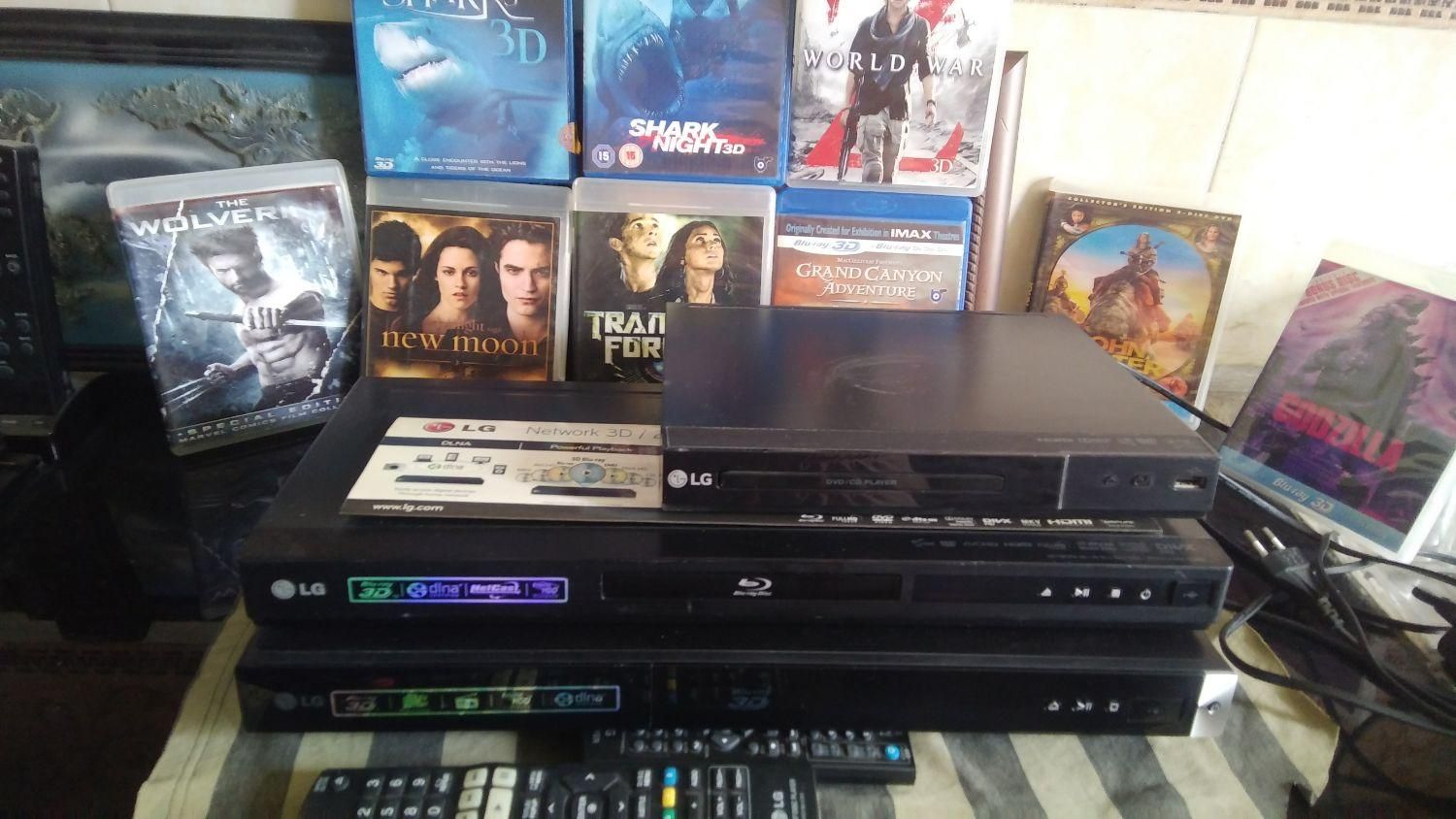 DVD بلورای ال جی 1+1|پخش‌کننده DVD و ویدیو|تهران, فلسطین (میدان انقلاب)|دیوار