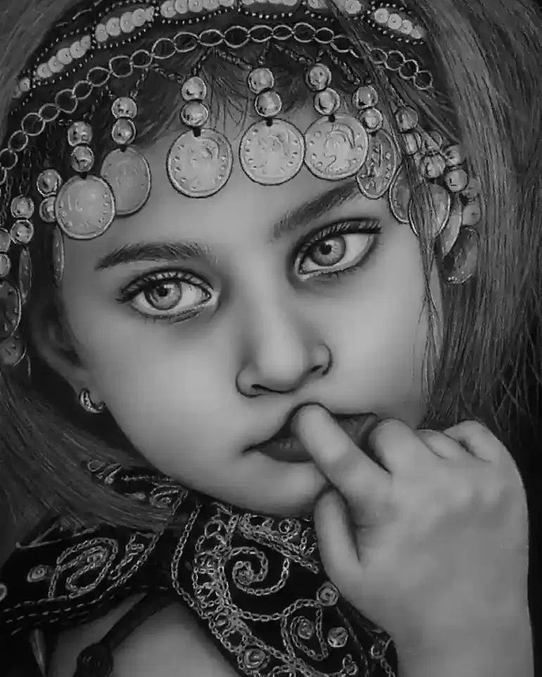نقاشی سیاه قلم|تابلو، نقاشی، عکس|تهران, مینی‌سیتی (شهرک نفت)|دیوار