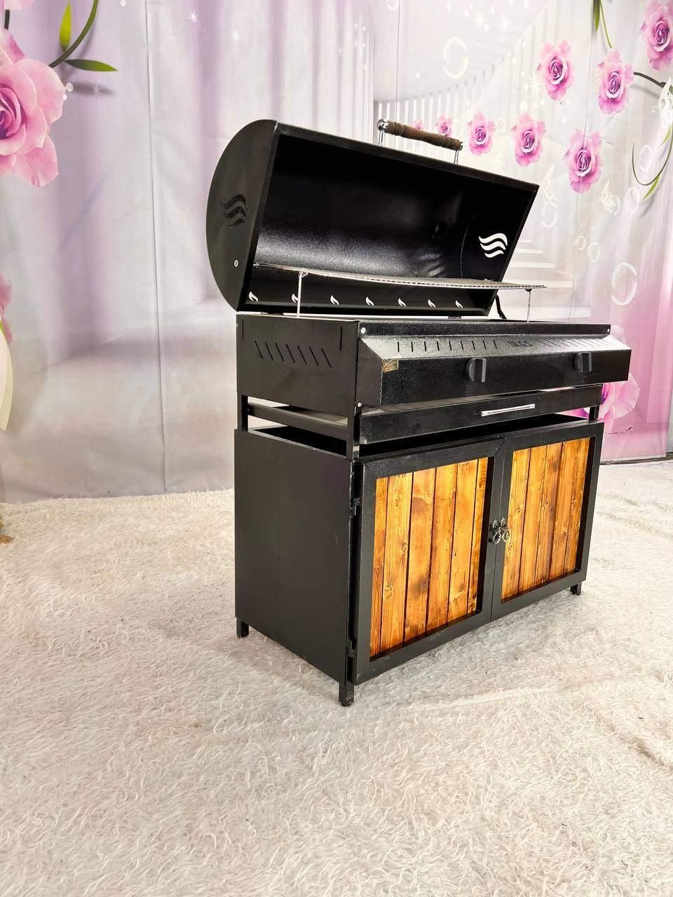 باربیکیو 90 گازی کابینت دار کلاسیک|اجاق گاز و لوازم برقی پختوپز|چهاردانگه (تهران), |دیوار