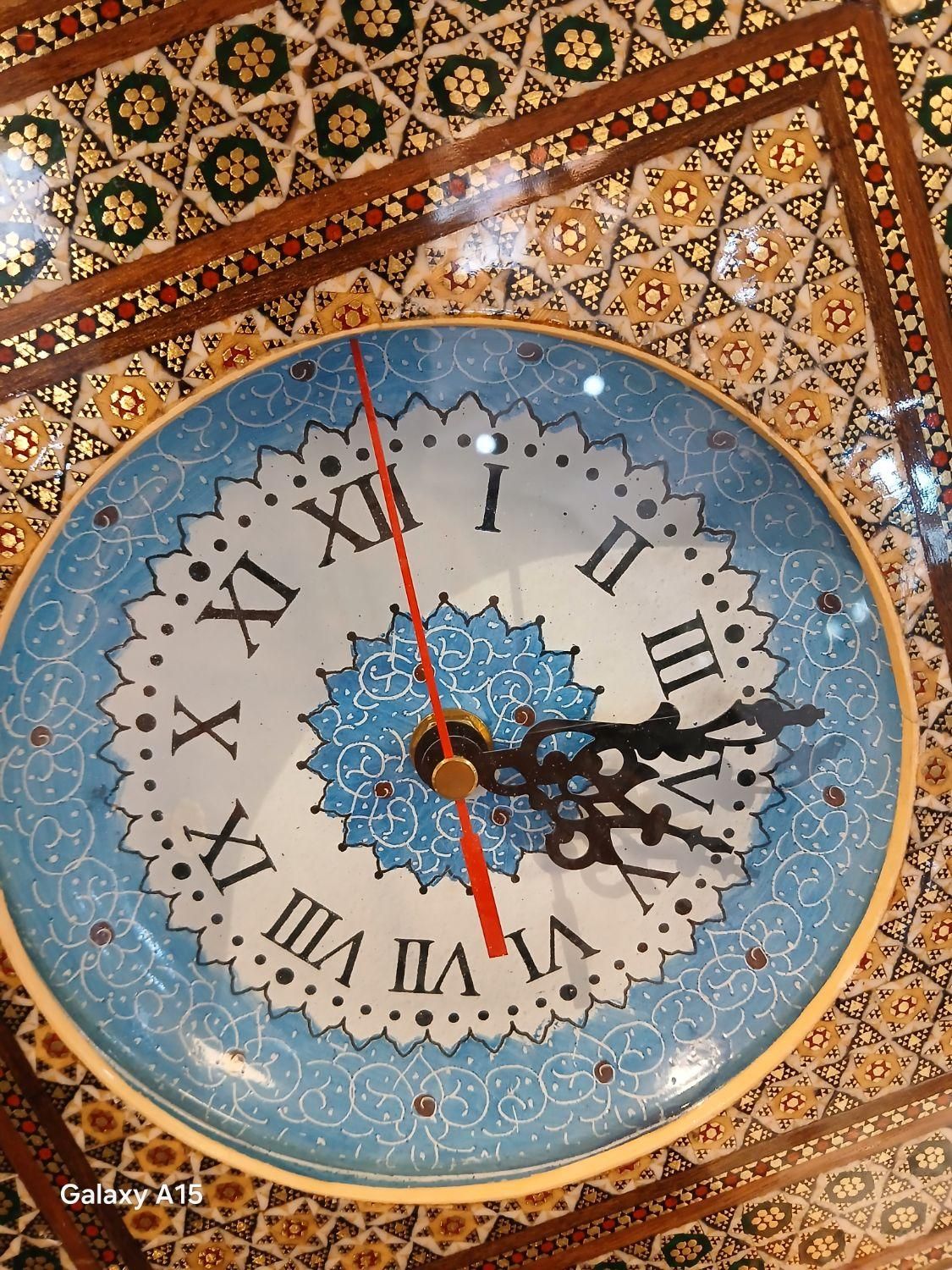 ساعت خاتم کاری اعلا|ساعت دیواری و تزئینی|تهران, اکباتان|دیوار