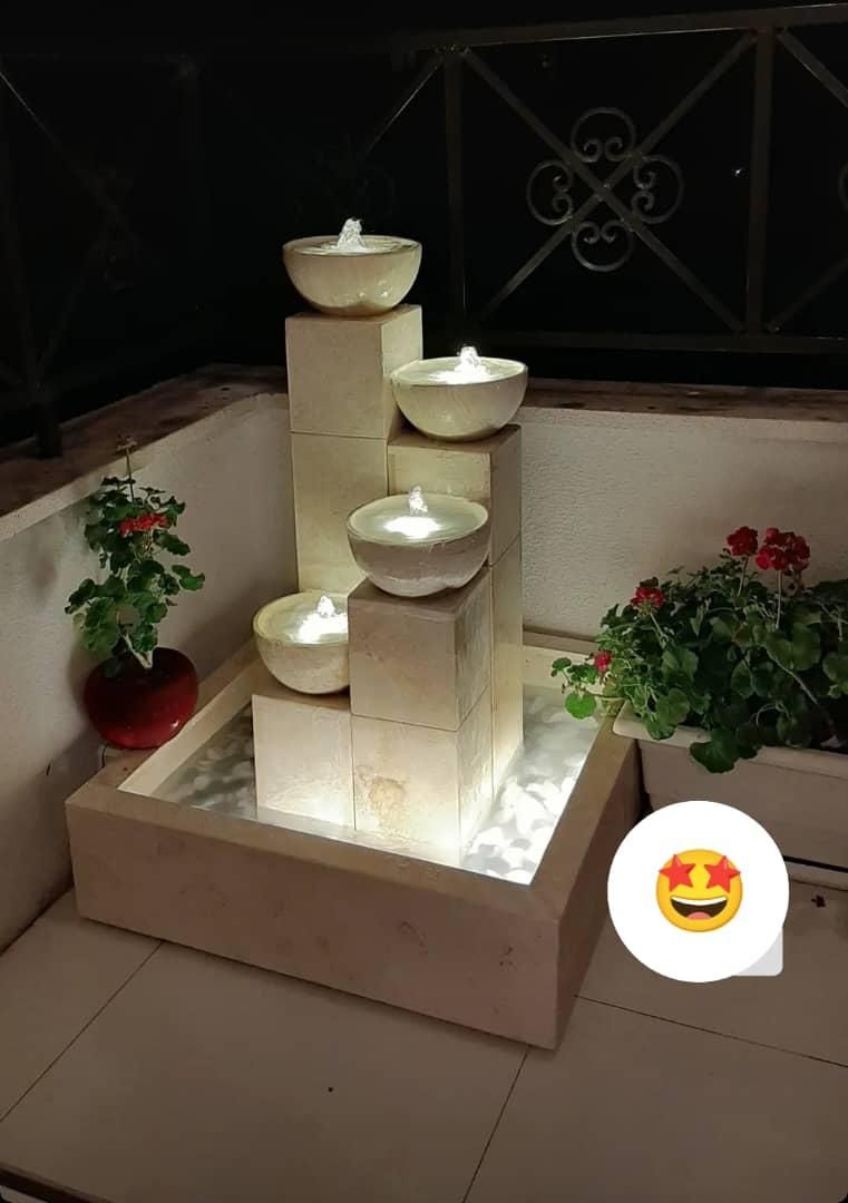 آبنما سنگی پایه آیفون سنگی چراغ سنگی اقساطی|مصالح و تجهیزات ساختمان|تهران, شهرک کیانشهر|دیوار