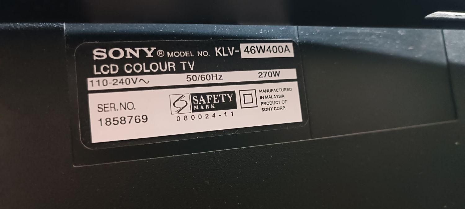 تلویزیون سونی SONY 46|تلویزیون و پروژکتور|اصفهان, سعادت‌آباد|دیوار