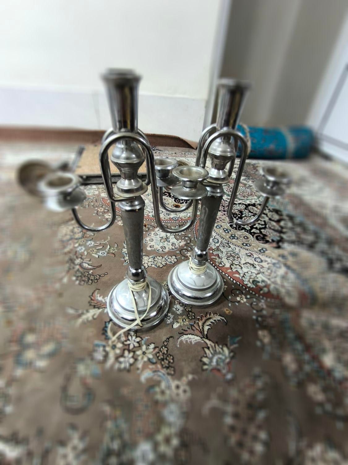 فروش آینه و شمعدان آنتیک|آینه|اصفهان, ستار|دیوار