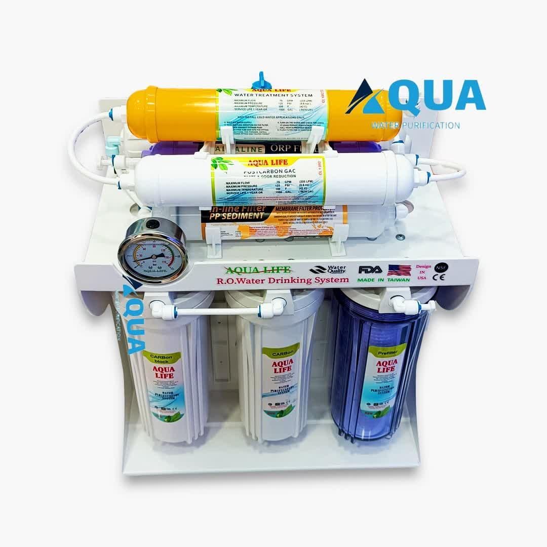 دستگاه تصفیه آب آکوالایف قلیایی کننده(۸مرحله)تسویه|آبسردکن و تصفیه آب|تهران, نازیآباد|دیوار