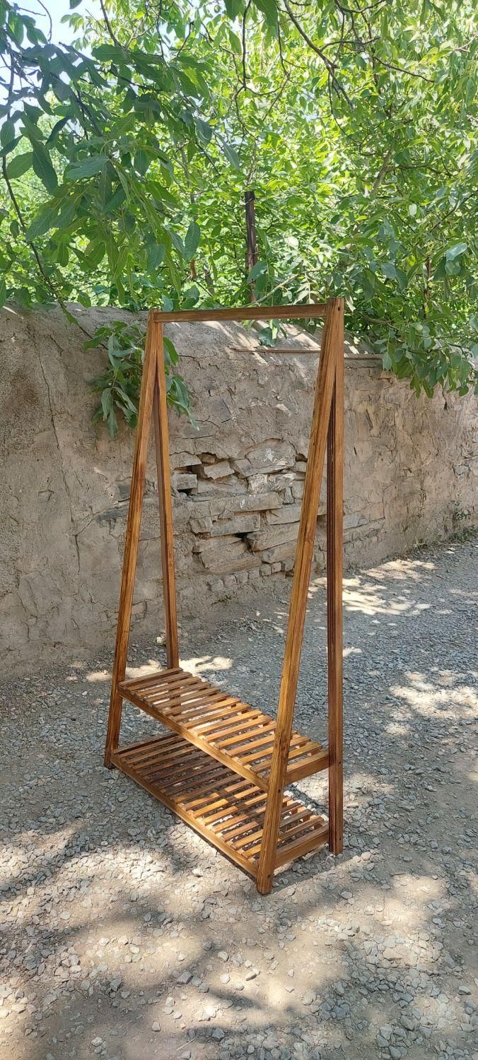 رگال لباس  جاکفشی چوبی|جاکفشی، کمد، دراور|همدان, |دیوار