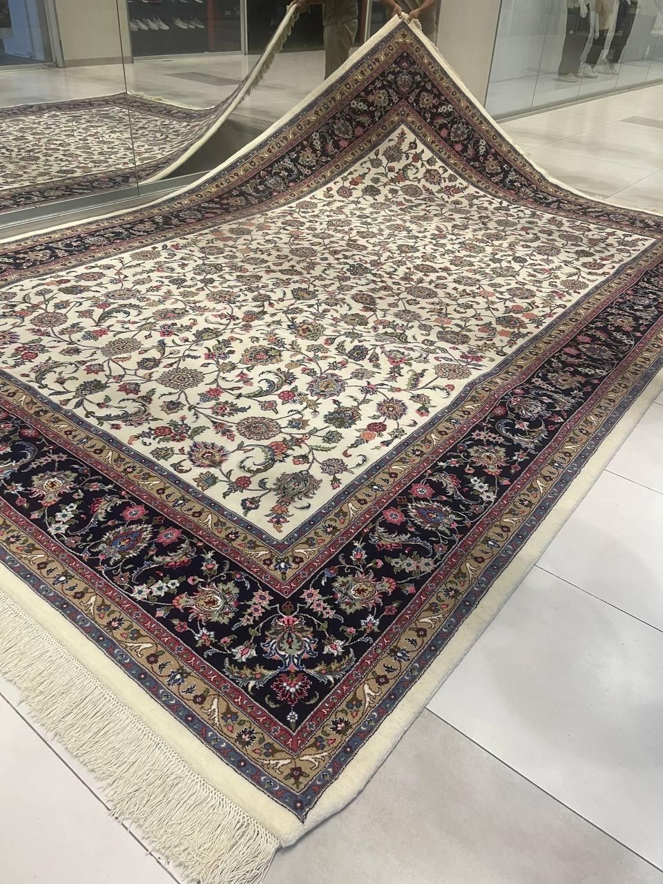 فرش دستباف (بساک ) ۴ تخته ۱۸ متری طرح ساروق|فرش|مشکین‌دشت, |دیوار