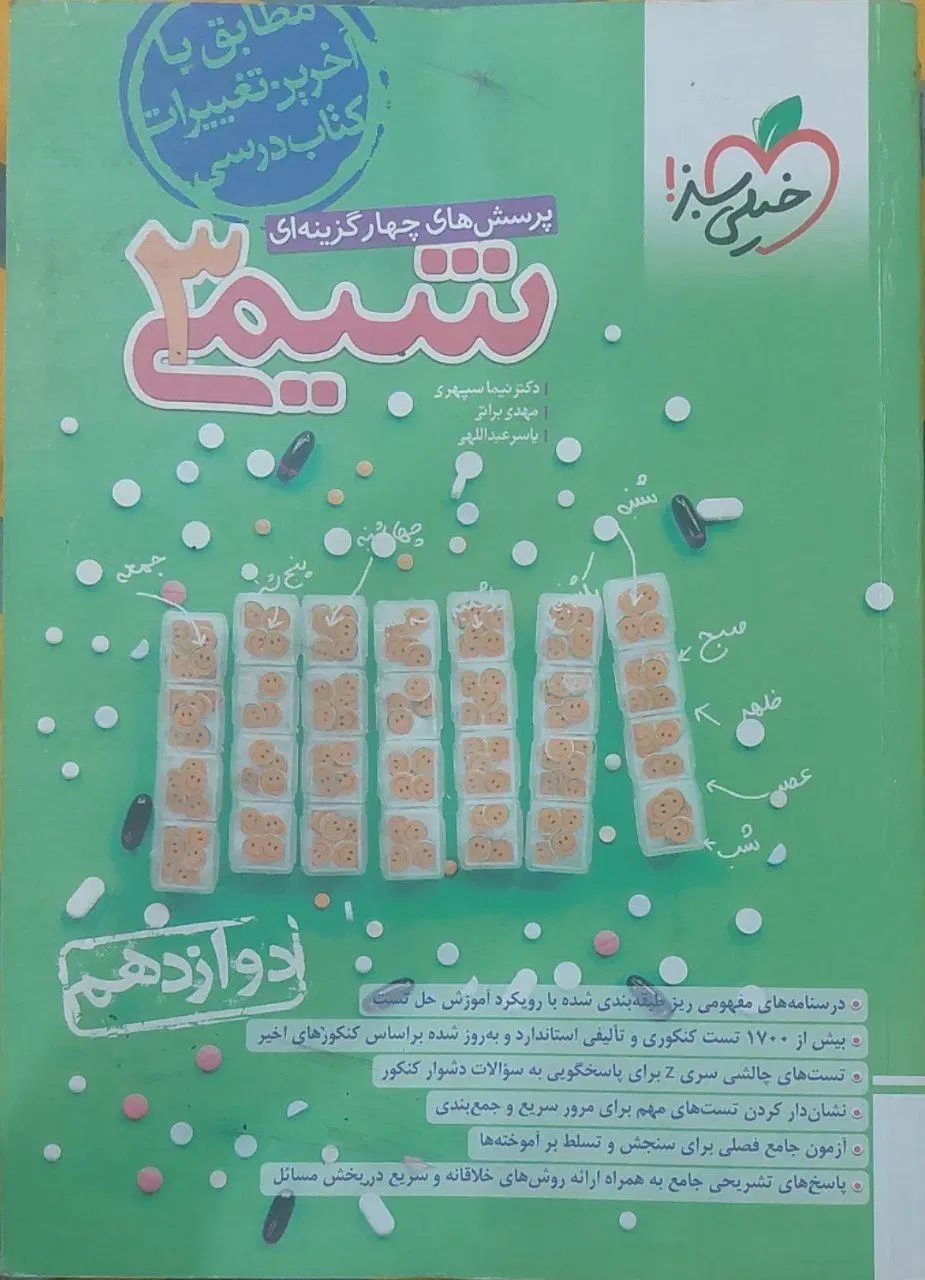 کتاب کنکوری|کتاب و مجله آموزشی|مشهد, حرم مطهر رضوی|دیوار