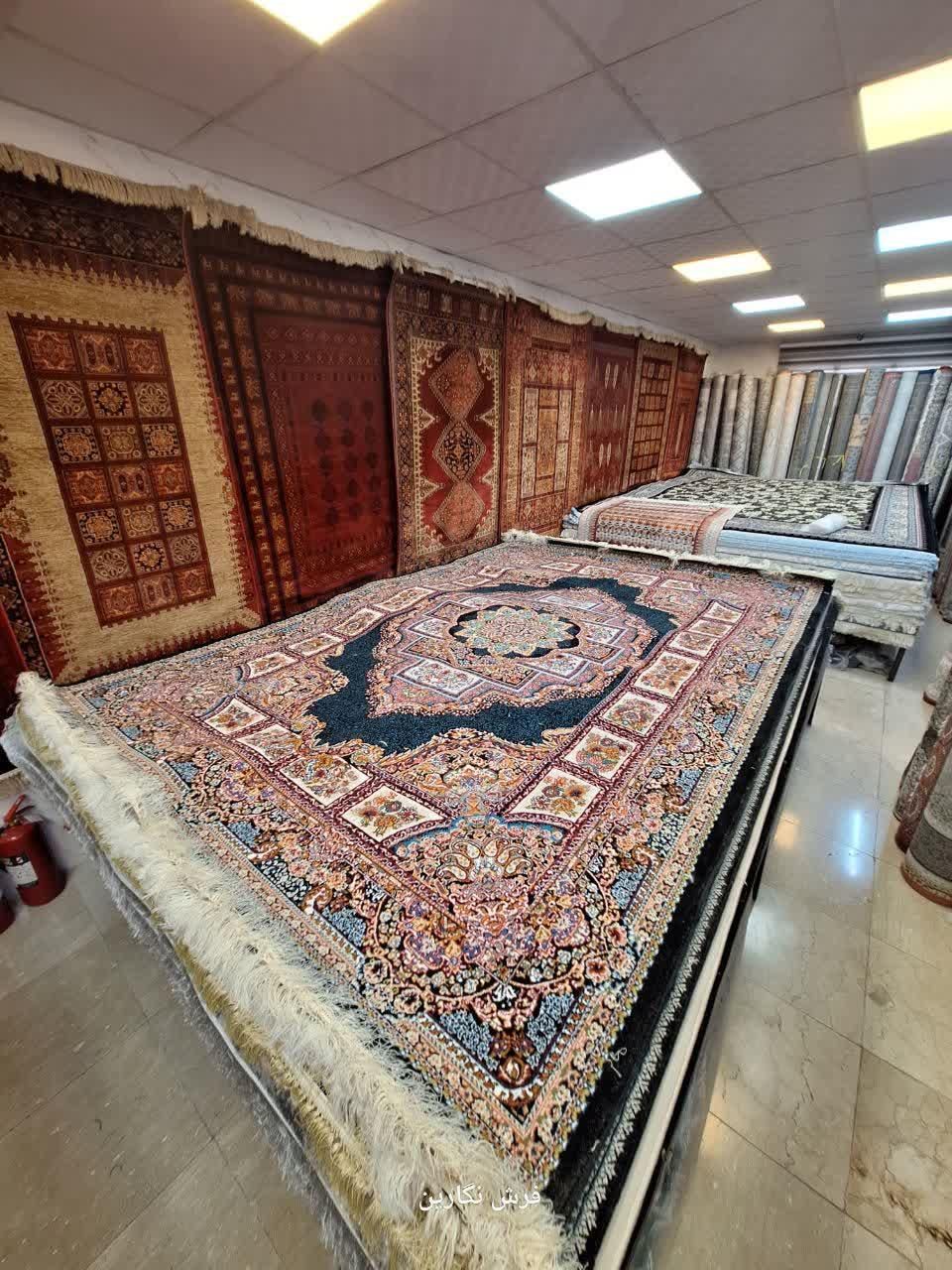 دو تخته افشان شاهانه ۹ درجه یک ۷۰۰ شانه واقعی|فرش|مشهد, امیر|دیوار