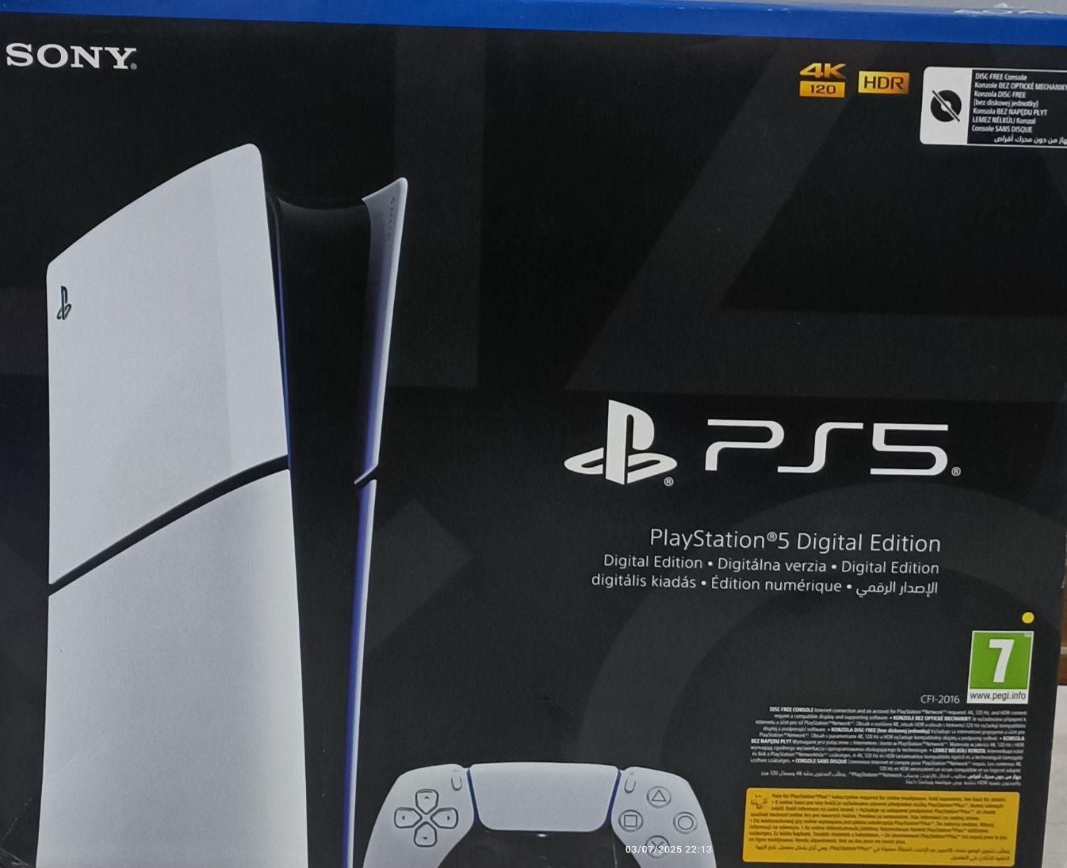 دستگاه کنسول بازی play station 5|کنسول، بازی ویدئویی و آنلاین|تهران, شهرک راه‌آهن|دیوار