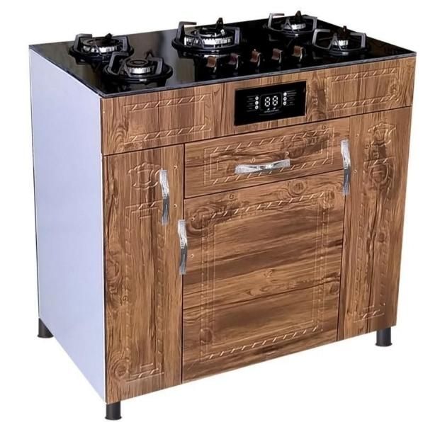 کمد mdf با اجاق گاز صفحه ای|اجاق گاز و لوازم برقی پخت‌وپز|یزد, |دیوار