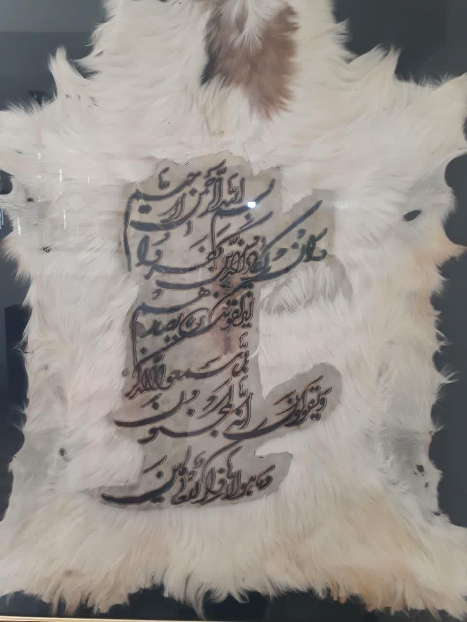 تابلو وان یکاد پوست بز|تابلو، نقاشی، عکس|کرج, حصارک بالا|دیوار