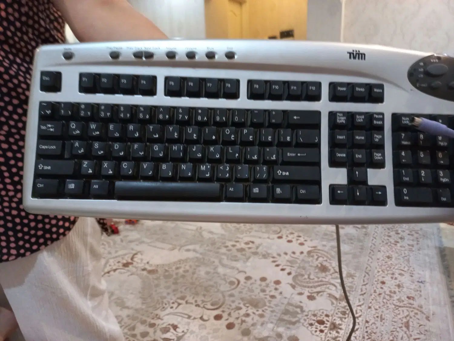 کیبورد ps2 مارک TVM|قطعات و لوازم جانبی رایانه|تهران, فدک|دیوار