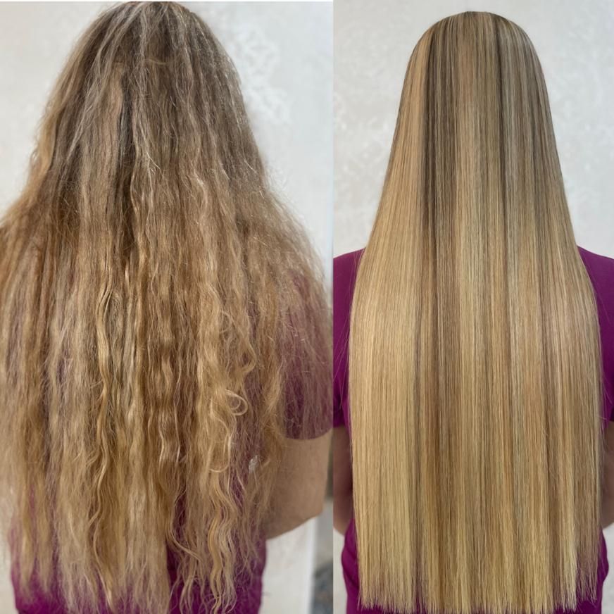 مدل کراتین پروتئین مو(باحداقل هزینه)|خدمات آرایشگری و زیبایی|گلستان (تهران), |دیوار