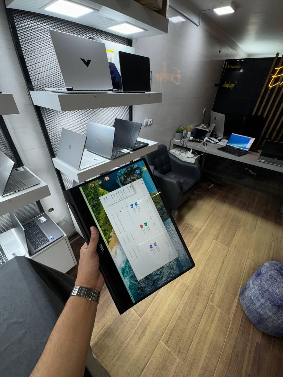 لپ تاپ Dell Inspiron 7591 صفحه 4kلمسی چرخشی با قلم|رایانه همراه|یزد, |دیوار