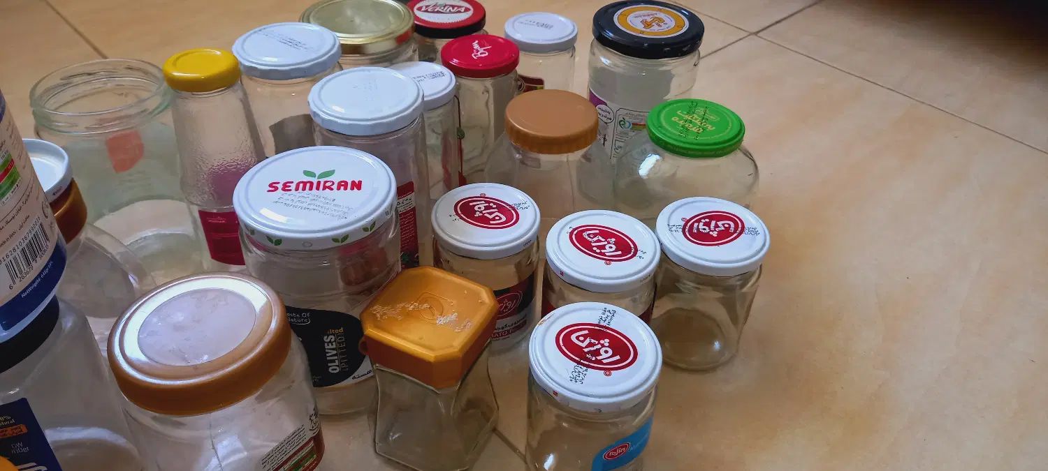 سطل ماستی و شیشه مربا و ...|ظروف نگهدارنده، پلاستیکی، یک‌بارمصرف|اصفهان, سعادت‌آباد|دیوار