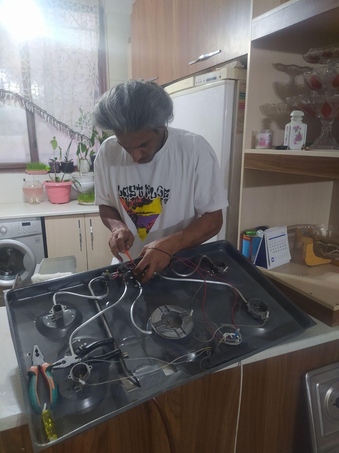 تعمیر اجاق گاز تبدیل شیشه ای به استیل|خدمات پیشه و مهارت|ورامین, ورامین|دیوار